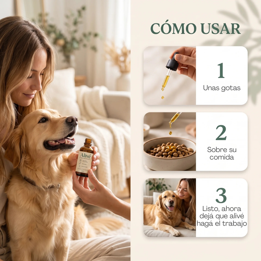 Colágeno triple para perros - Reduce Picazón, Rigidez Articular, Malestar Digestivo